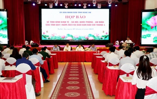 Quý I/2023, tốc độ tăng trưởng tỉnh Nghệ An ước đạt 7,75% Quý I/2023, tốc độ tăng trưởng tỉnh Nghệ An ước đạt 7,75%