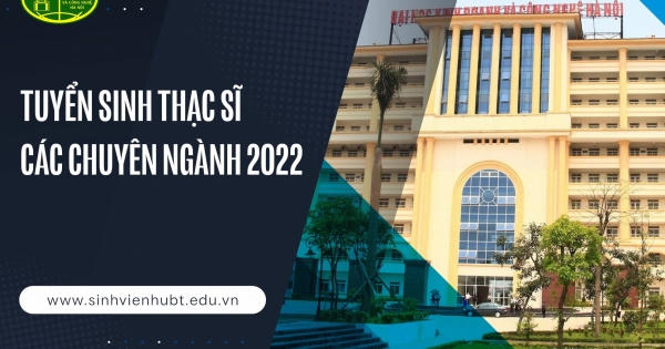 Trường Đại học Kinh doanh và Công nghệ Hà Nội tuyển sinh đào tạo trình độ Thạc sĩ năm 2022