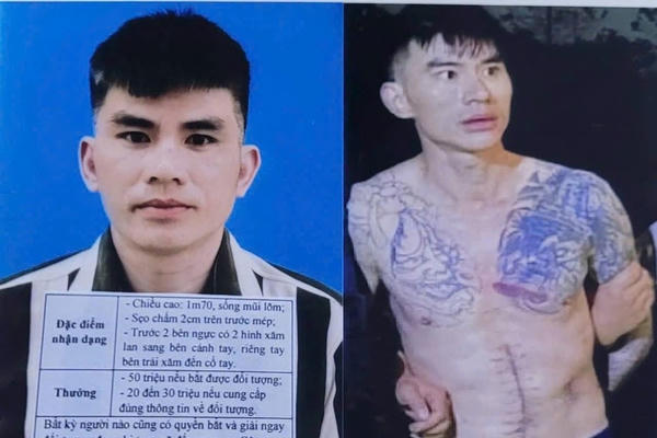 Bắt giữ phạm nhân vượt ngục nguy hiểm từng có nhiều tiền án