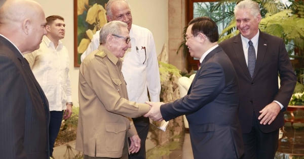 Chuyến thăm Cuba của Chủ tịch Quốc hội Vương Đình Huệ: Những tình cảm nồng ấm Chuyến thăm Cuba của Chủ tịch Quốc hội Vương Đình Huệ: Những tình cảm nồng ấm