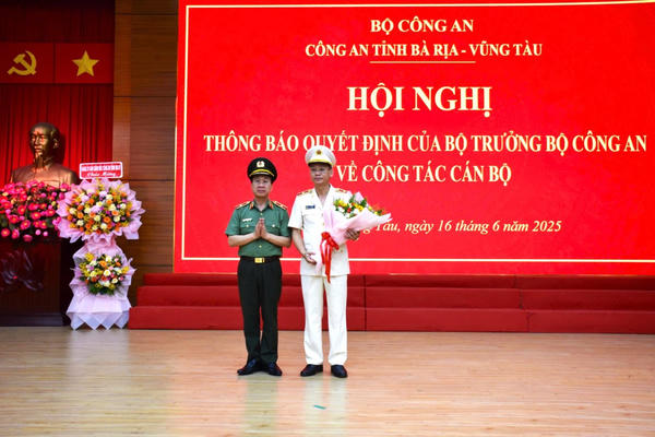 Bộ Công an điều động Thiếu tướng Vũ Như Hà giữ chức Giám đốc Công an Tây Ninh
