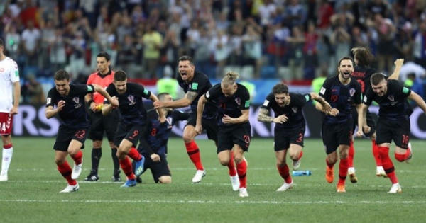Vượt qua Đan Mạch ở loạt đá luân lưu, Croatia gặp Nga ở tứ kết