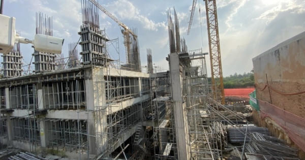 Dự án C-River View của Cường Đô La: Chưa được chuyển mục đích sử dụng đất nhưng đã xây đến tầng 3 Dự án C-River View của Cường Đô La: Chưa được chuyển mục đích sử dụng đất nhưng đã xây đến tầng 3