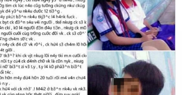 "Sốc" toàn tập với đôi học sinh cấp 1 khoe ảnh khóa môi, xưng nhau vợ chồng