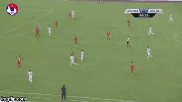 Video: Đường cong tuyệt đỉnh từ bàn thắng của Đoàn Văn Hậu vào lưới U23 Oman
