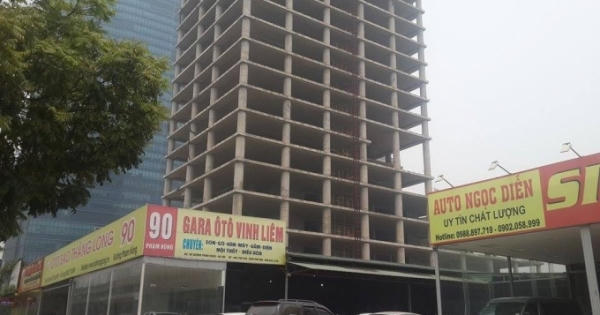 Dự án Vicem Tower: Thiếu tiền đầu tư nên chậm tiến độ?