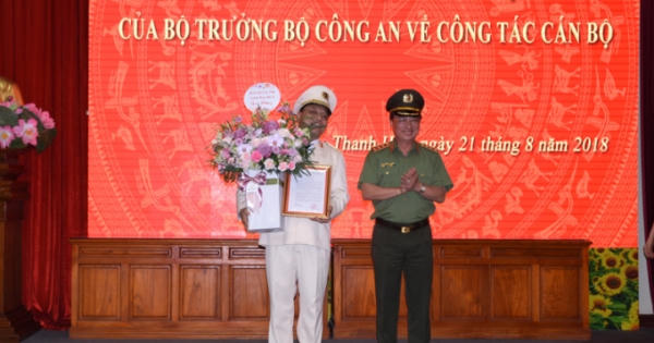 Bổ nhiệm Thiếu tướng Nguyễn Hải Trung làm Giám đốc Công an Thanh Hóa