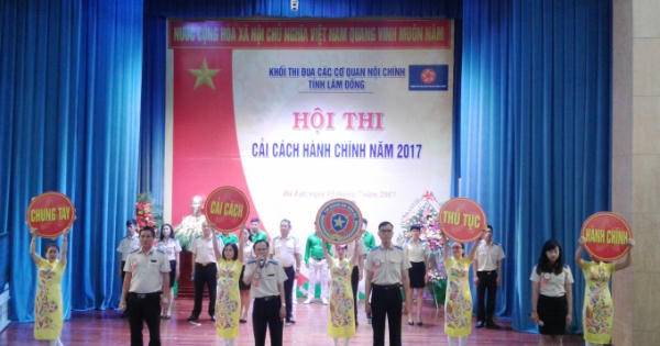Lâm Đồng: Hội thi Cải cách hành chính năm 2017