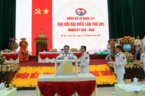 Lữ đoàn 171 tổ chức Đại hội nhiệm kỳ 2025 – 2030