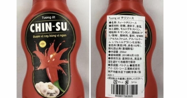 757 thùng tương ớt Chin-Su bị dừng lưu thông, Massan nói không bán cho thị trường Nhật