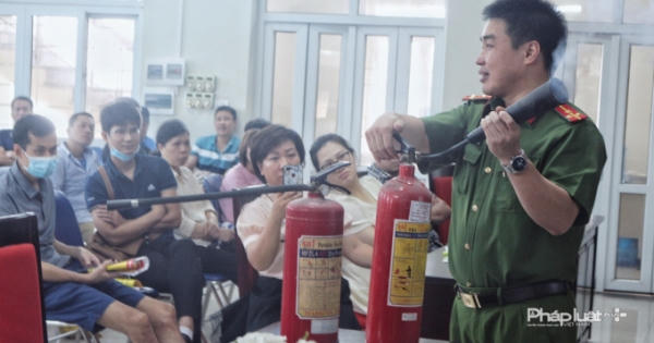 Phường Cống Vị tổ chức tập huấn PCCC&CNCH cho nhân dân trên địa bàn Phường Cống Vị tổ chức tập huấn PCCC&CNCH cho nhân dân trên địa bàn