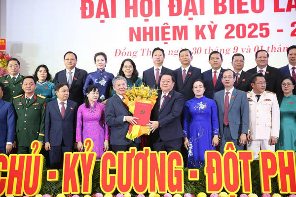 Ông Ngô Chí Cường được chỉ định giữ chức Bí thư Tỉnh ủy Đồng Tháp
