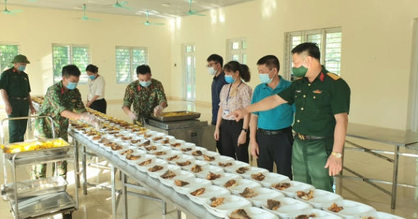 Bảo đảm ATTP cho lực lượng tham gia công tác phòng, chống dịch COVID-19 như thế nào?