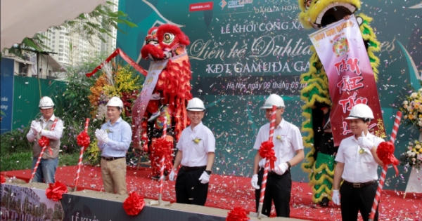 Chính thức khởi công dự án liền kề Dahlia Homes – KĐT Gamuda Gardens