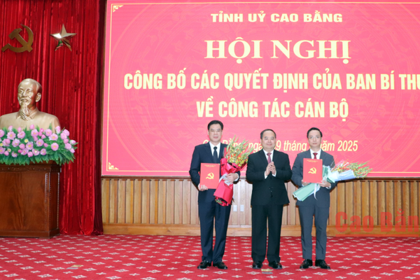 Cao Bằng có tân Chủ tịch UBND tỉnh là tiến sỹ 8X