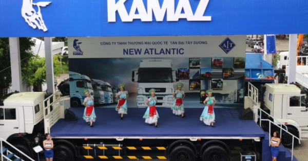 TP HCM: Xe tải KAMAZ quyết tâm lấy lại thị phần tại thị trường Việt Nam