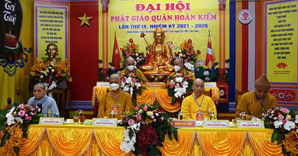 Giáo hội Phật giáo Việt Nam quận Hoàn Kiếm tổ chức Đại hội Đại biểu lần thứ IX