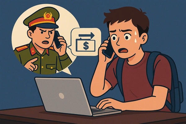 Kịp thời cứu nam sinh viên thoát bẫy lừa đảo giả danh Công an