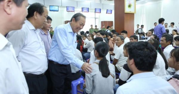 Phó thủ tướng Trương Hòa Bình làm việc với tỉnh Quảng Nam về công tác cải cách hành chính