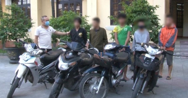 Nhóm đối tượng nhí thực hiện nhiều phi vụ trộm xe máy chuyên nghiệp