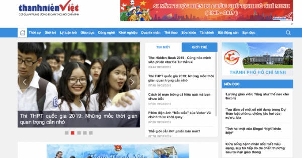 Tạp chí Thanh niên ra mắt giao diện mới