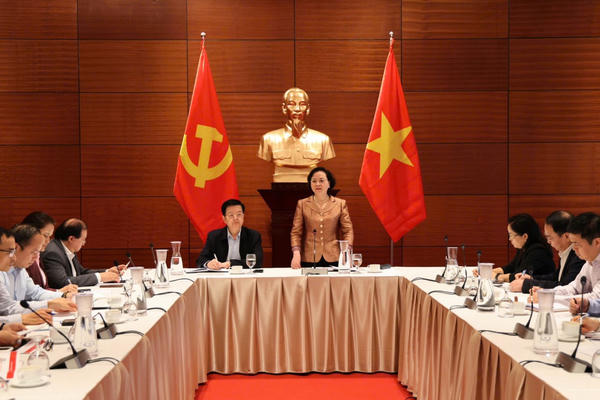 Hai Phó Thủ tướng kiểm tra chuẩn bị Đại hội Thi đua yêu nước toàn quốc