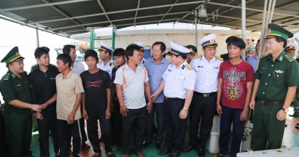 Hải đoàn 129: Điểm tựa vững chắc giữa trùng khơi Hải đoàn 129: Điểm tựa vững chắc giữa trùng khơi