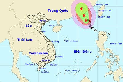 Cập nhật mới nhất cơn bão số 8