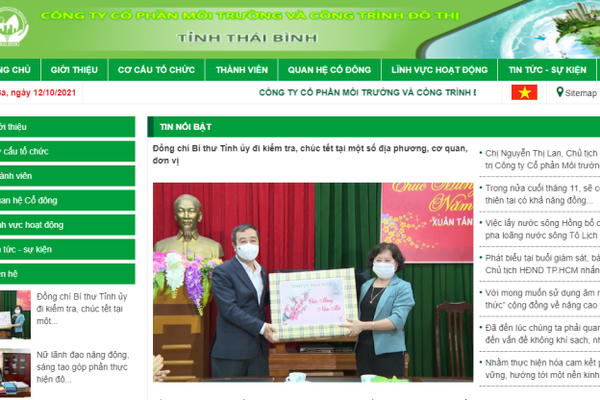 Công ty môi trường đô thị tỉnh Thái Bình bị xử phạt 85 triệu đồng