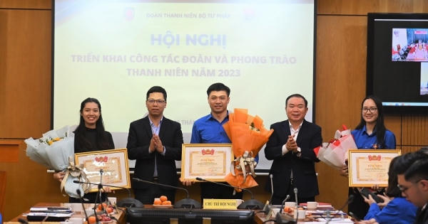 Đoàn viên Bộ Tư pháp tạo nhiều dấu ấn mang tính lan toả cao trong xã hội