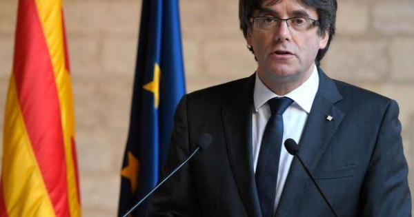 Lãnh đạo ly khai Catalonia bị bắt, người dân biểu tình phản đối