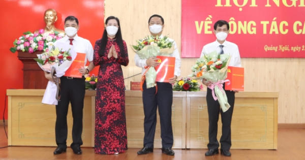 Tỉnh ủy Quảng Ngãi tổ chức Hội nghị về công tác cán bộ