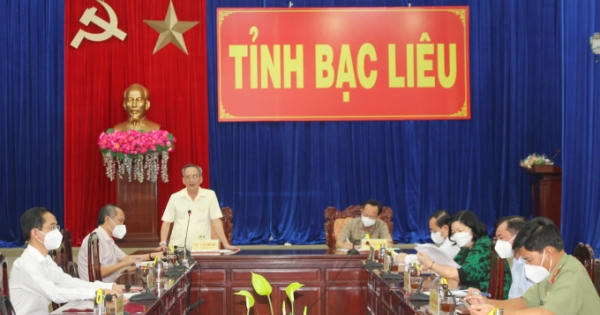 Bạc Liêu thực hiện cấp độ 2 cho toàn tỉnh để ứng phó dịch bệnh
