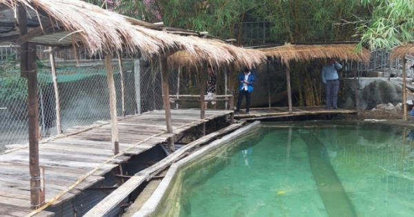 Khu du lịch tại suối Lương vẫn xây 'lụi' bất chấp lệnh cấm Khu du lịch tại suối Lương vẫn xây 'lụi' bất chấp lệnh cấm