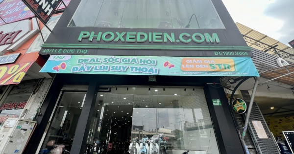 NÓNG: Kiểm tra 10 điểm kinh doanh trong chuỗi Phoxedien.com, tạm giữ hàng trăm phương tiện