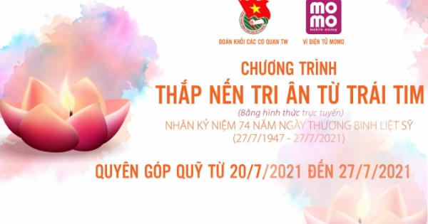 Góp quỹ “Thắp nến tri ân” người có công với cách mạng