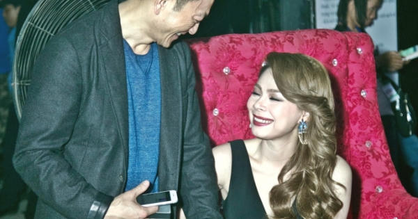 Bạn trai Việt kiều tháp tùng “búp bê” Thanh Thảo ghi hình Âm Nhạc & Bước Nhảy