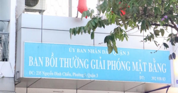 TP HCM: Nhiều vi phạm, thiếu sót tại Ban Bồi thường, giải phóng mặt bằng Quận 3
