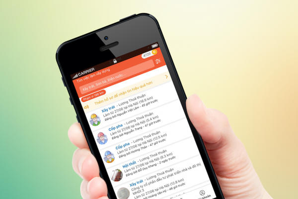 Thợ Xây Dựng - App kết nối việc làm và công nhân cho ngành xây dựng