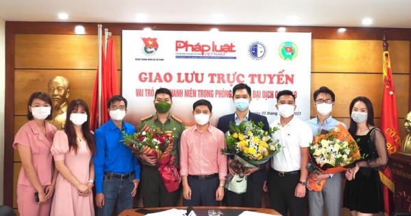 Giao lưu trực tuyến về 'Vai trò của thanh niên trong phòng, chống đại dịch COVID-19'