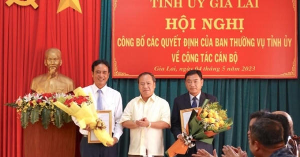 Gia Lai có 2 tân Phó Trưởng ban Tổ chức Tỉnh ủy