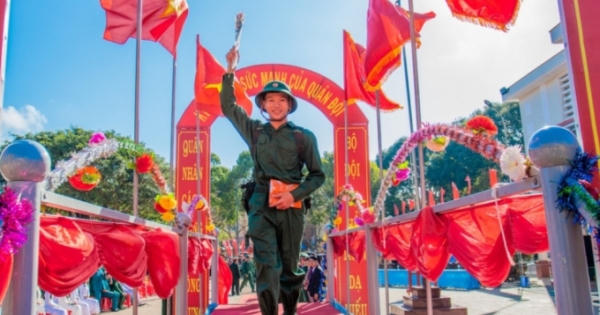 Đắk Lăk: Hơn 3.000 thanh niên nô nức lên đường nhập ngũ