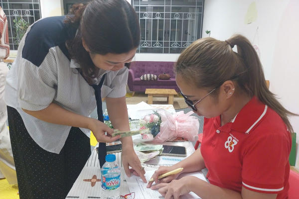 Trường Mầm non 8/3 kêu gọi ủng hộ đồng bào thiệt hại do bão lũ
