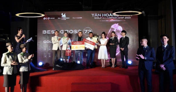 Tân Hoàng Minh Golf Championship 2021 khép lại đầy ấn tượng