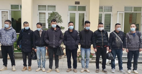 Phát hiện 9 công dân Trung Quốc nhập cảnh trái phép vào Việt Nam