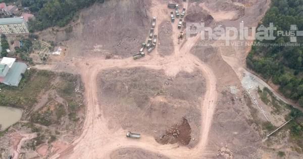 Một công ty ở Bắc Giang khai thác 11.599m3 đất mà không “đăng ký”