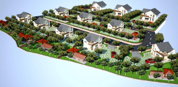 Khu biệt thự nghỉ dưỡng Đảo Ngọc chưa được phép kinh doanh bất động sản