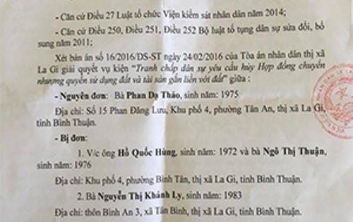 Vụ nhà mua hợp pháp bỗng dưng bị kê biên: VKSND kháng nghị hủy án