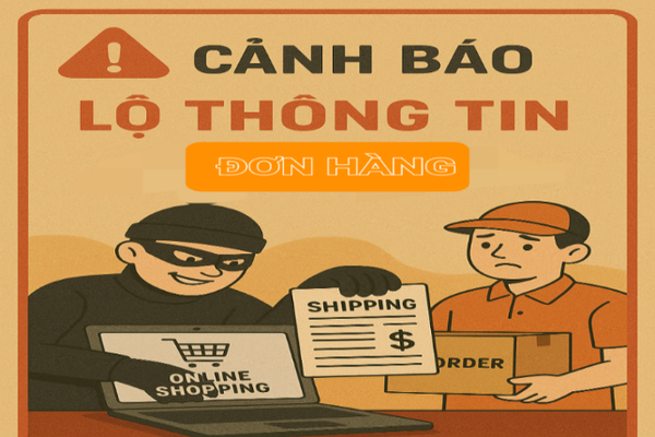 Cảnh báo nguy cơ lọt thông tin cá nhân từ các đơn hàng mua sắm trực tuyến