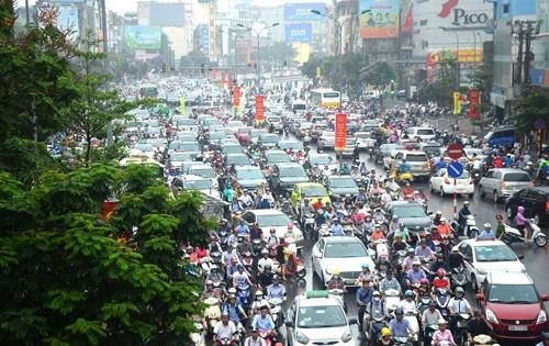 Hà Nội lập đề án thu phí ô tô, xe máy vào nội thành
